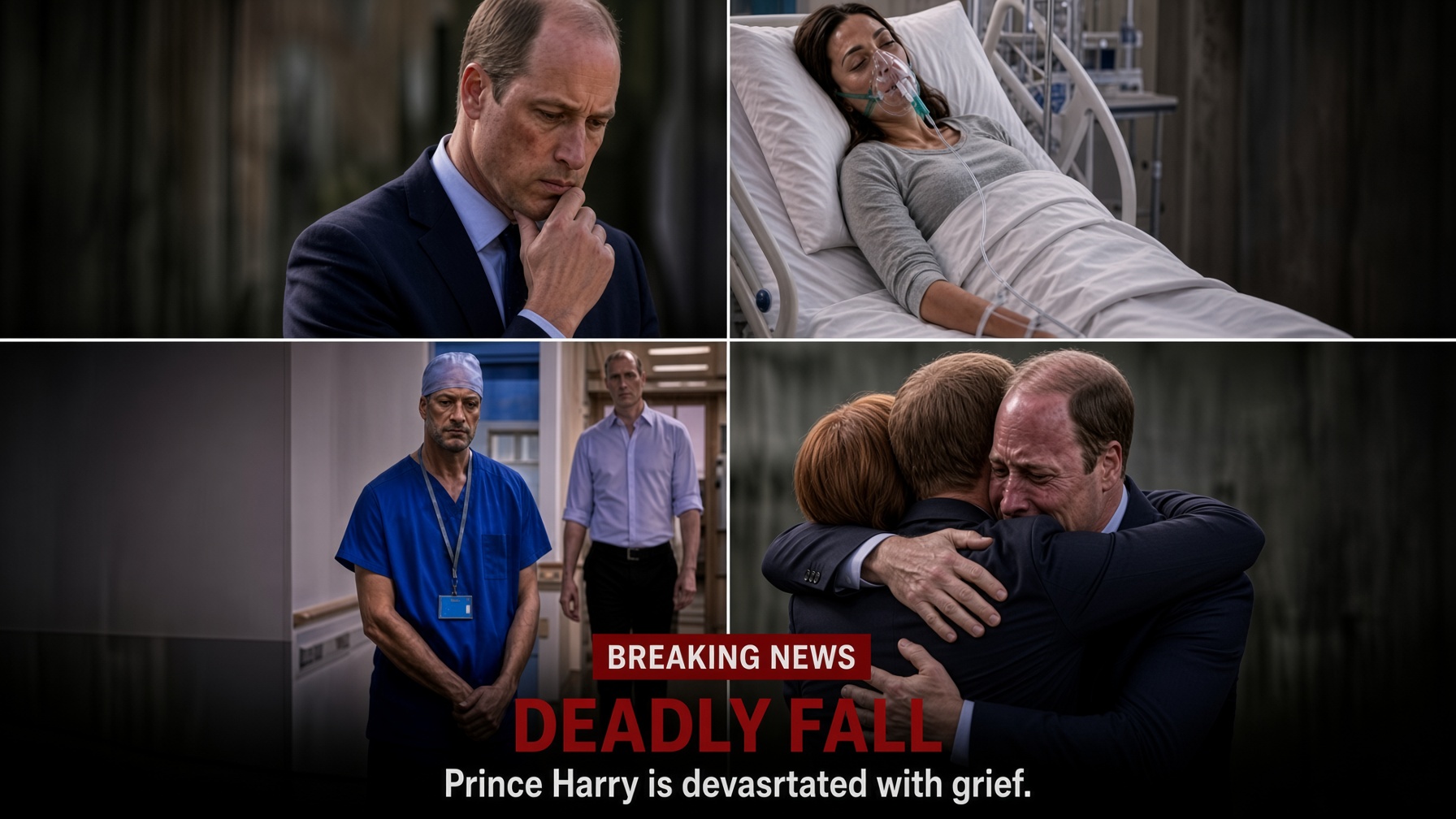 💔DEADLY FALL Prince Harry is devastated with grief. With heavy hearts ...
